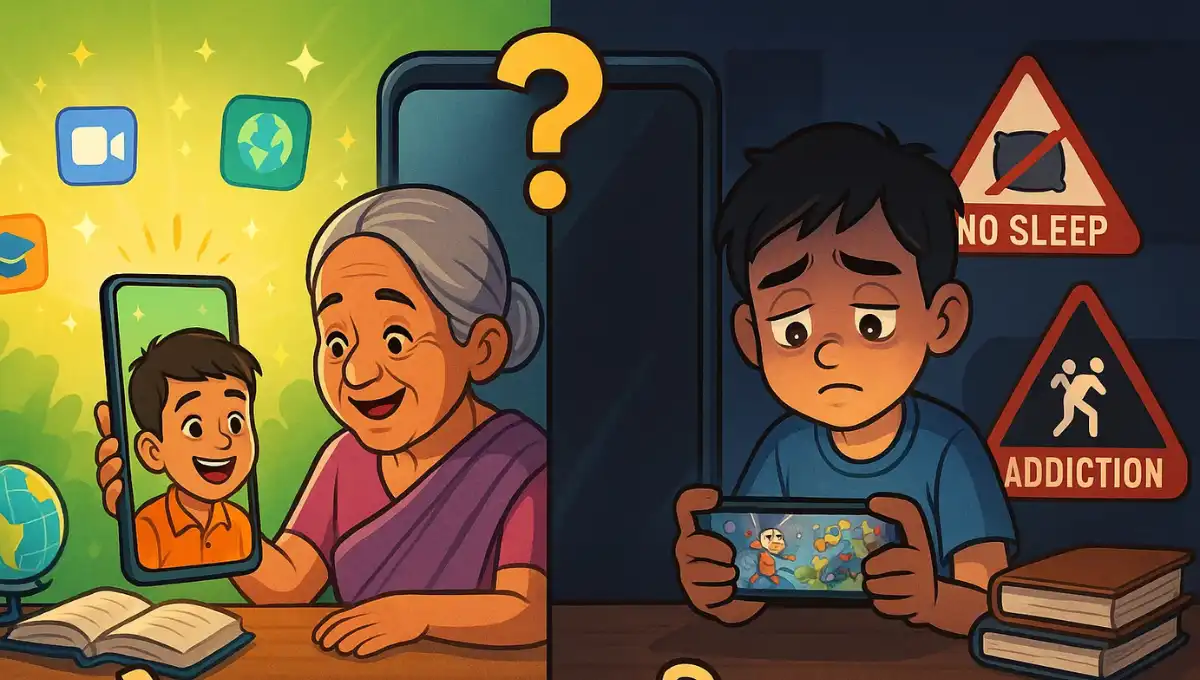 Mobile Shap ki Vardan Nibandh in Marathi: मोबाइल शाप की वरदान निबंध मराठी